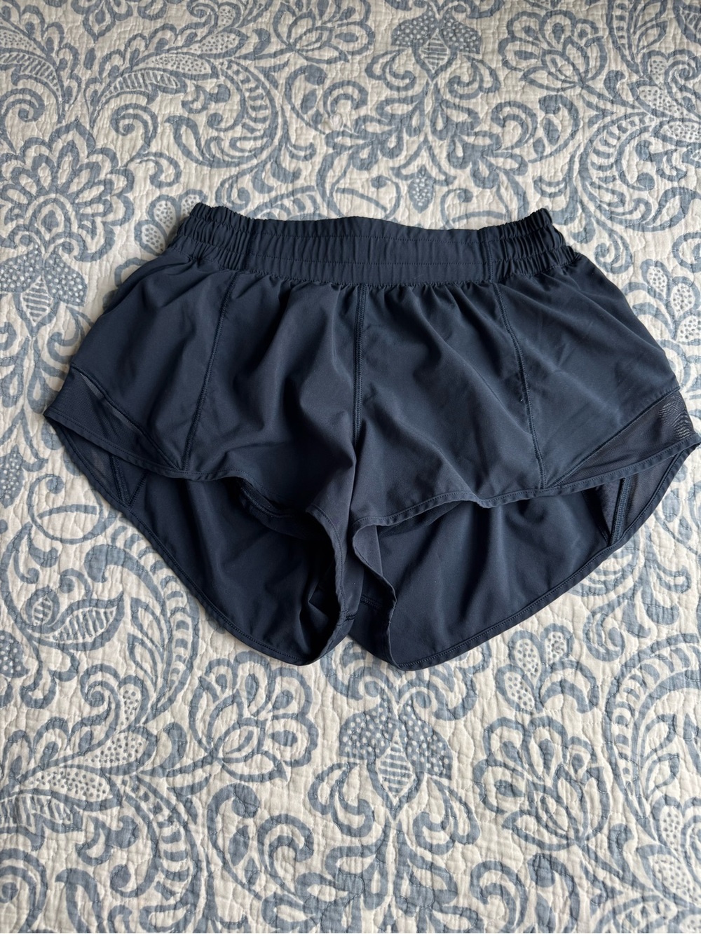 Lululemon navy running shorts